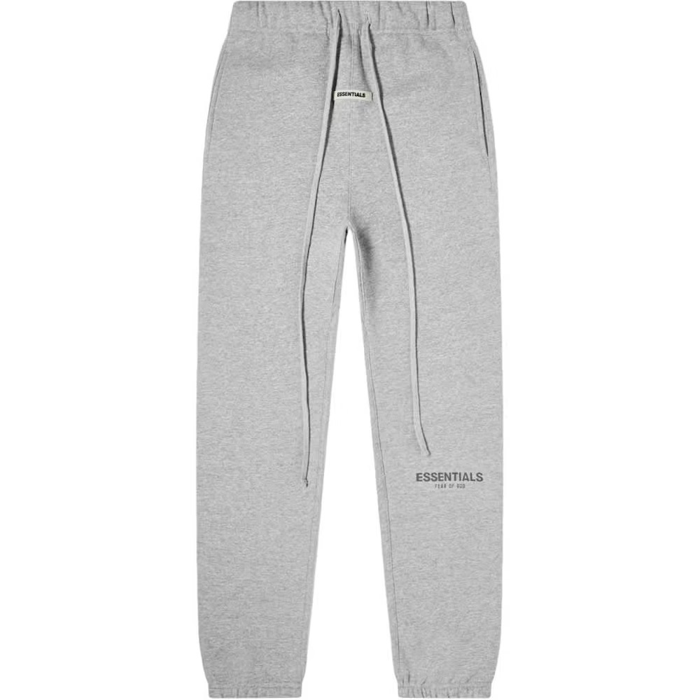 FEAR OF GOD ESSENTIALS Sweatfleece Joggers in Heather Grey